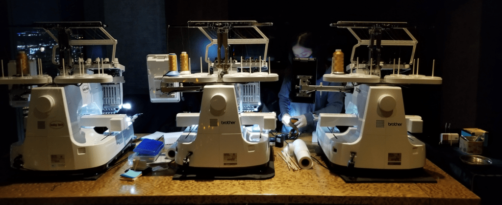 Live event embroidery Seattle