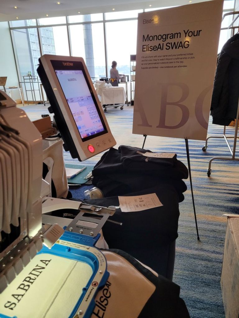 Live event embroidery Seattle